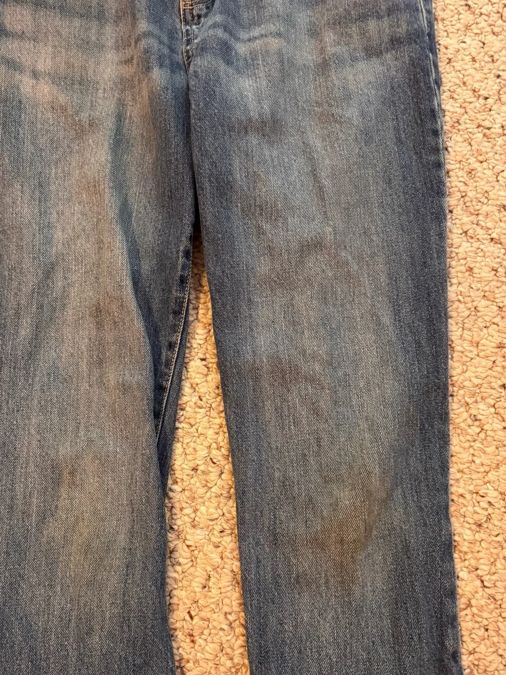 The Children's Place Boys Dark Blue Denim Jeans - Set of 3 “Play pants”